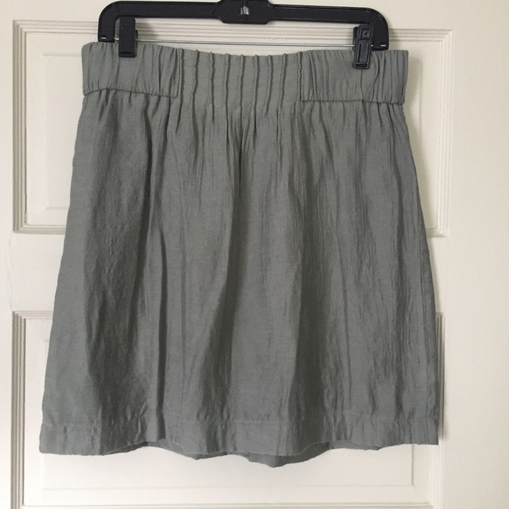 Loft Olive Green/Grey Skirt